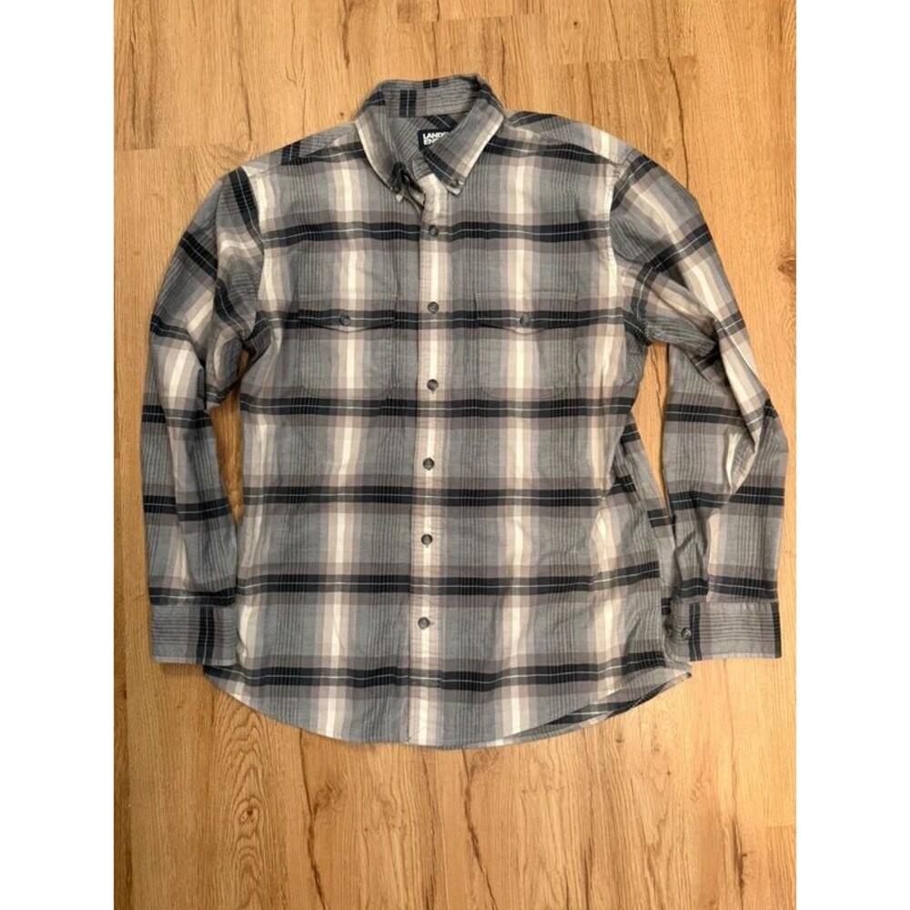 Lands' End Paid Button-Down